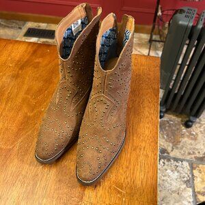 Genuine Leather Western Booties